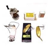 Lot, vintage spoons, hooks and Portage Topic No.