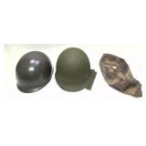 U.S. helmet with liner