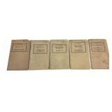 Lot: WWII War Department field Manuals- 5 pcs