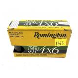 Box of 12 Ga. 2.75" 4x6 SP Remington shot