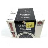 Box of .22 LR. Federal Auto Match cartridges,
