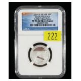2014-S Silver State Parks quarter NGC slab