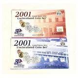 2001 Mint set