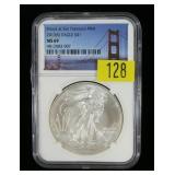 2013-S American Silver Eagle NGC slab certified