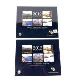 x2- 2012 America the Beautiful quarter sets-x2