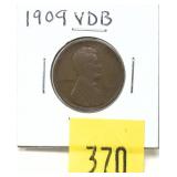 1909 VDB Lincoln cent
