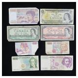 Lot of world bank notes, 8 pcs.