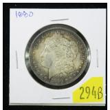 1880 Morgan dollar, BU