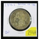 1879-S Rev. of 78 Morgan dollar, BU