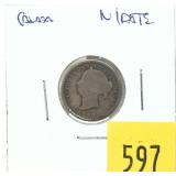 Canadian 10 cents, no date