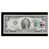 1976 $2 First Day of Issue bill, series of 1976