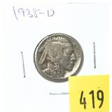 1938-D Buffalo nickel