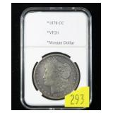 1878-CC Morgan dollar