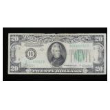$20 Federal Reserve note, series of 1934A