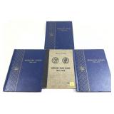 Lot of empty coin folders, 4 pcs.