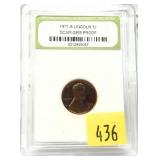 1971-S Lincoln Proof cent