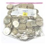 x92- Kennedy half dollars, 90% silver, -x92 half