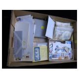 Worldwide glassines, loose stamps, covers, misc.