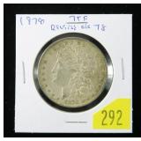 1878 7-T.F. Rev. of 78 Morgan dollar, MS