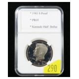 1983-S Kennedy Proof half dollar