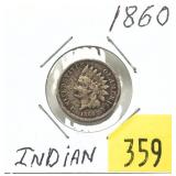 1860 Indian Head cent