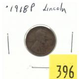 1918 Lincoln cent