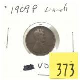 1909 VDB Lincoln cent
