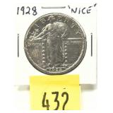 1928 Standing Liberty quarter