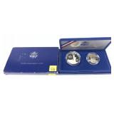 1986 Liberty 2-coin commemorative set