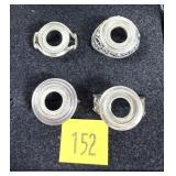 Lot, Kamelion sterling silver ring settings,