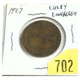 Charles Lindbergh token
