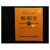 Lot, Mint U.S. 3 Cent Stamp Sheets, Face Value $25