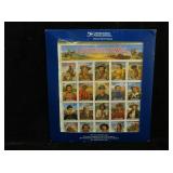 U.S. 2870 "Legends of the West" Error Pane of