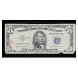 $5 Silver certificate, series of 1953A