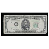 $5 Federal Reserve note, series of 1950