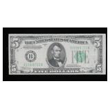 $5 Federal Reserve note, series of 1934A