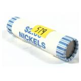 Roll of 2005 nickels