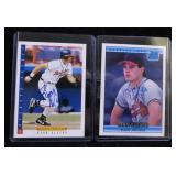 Lot, 2 Ryan Klesko signed baseball cards, see