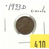1933-D Lincoln cent