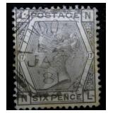 Great Britain 62 (P 17) used, CV $210