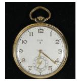 Elgin Model 3 15-jewel 12 size open face pocket