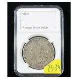 1879 Morgan dollar
