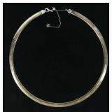 Sterling silver 14K gold plated 16" serpentine