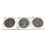 Lot of tokens, 3 pcs.