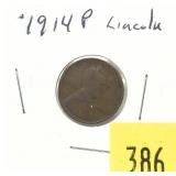 1914 Lincoln cent