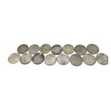 x15- Peace dollars, -x15 dollars, Sold by the