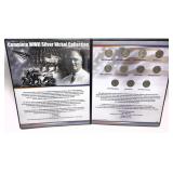 x11- WWII silver nickel collection, -x11