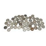 x47- Dimes, 90% silver, -x47 dimes, Sold by the