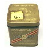 Vintage tobacco tin