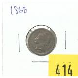 1868 3-cent nickel